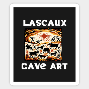 Lascaux Cave Art History Sticker